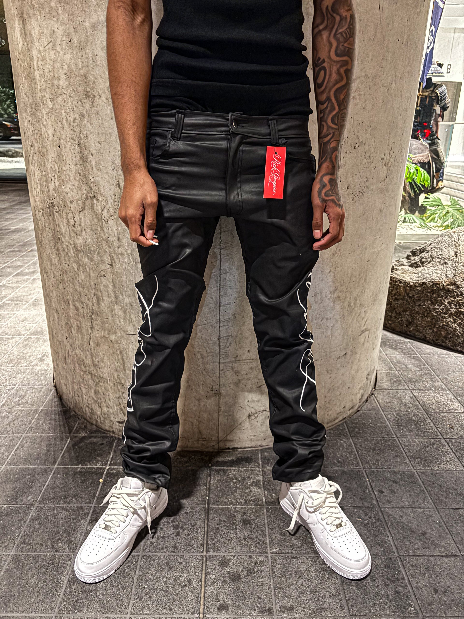 Cursive Wax Jeans